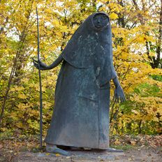 Heinrich Kirchner Skulpturenpark Erlangen – Wanderer Abraham